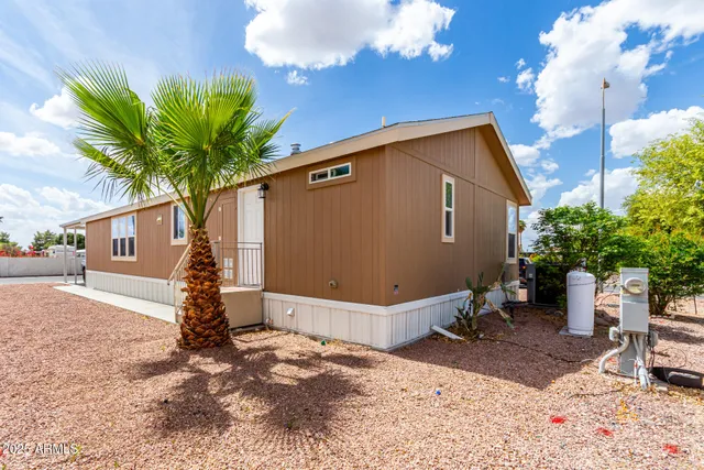 a house view with a outdoor space