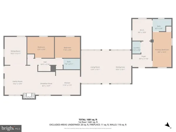 a picture of a floor plan