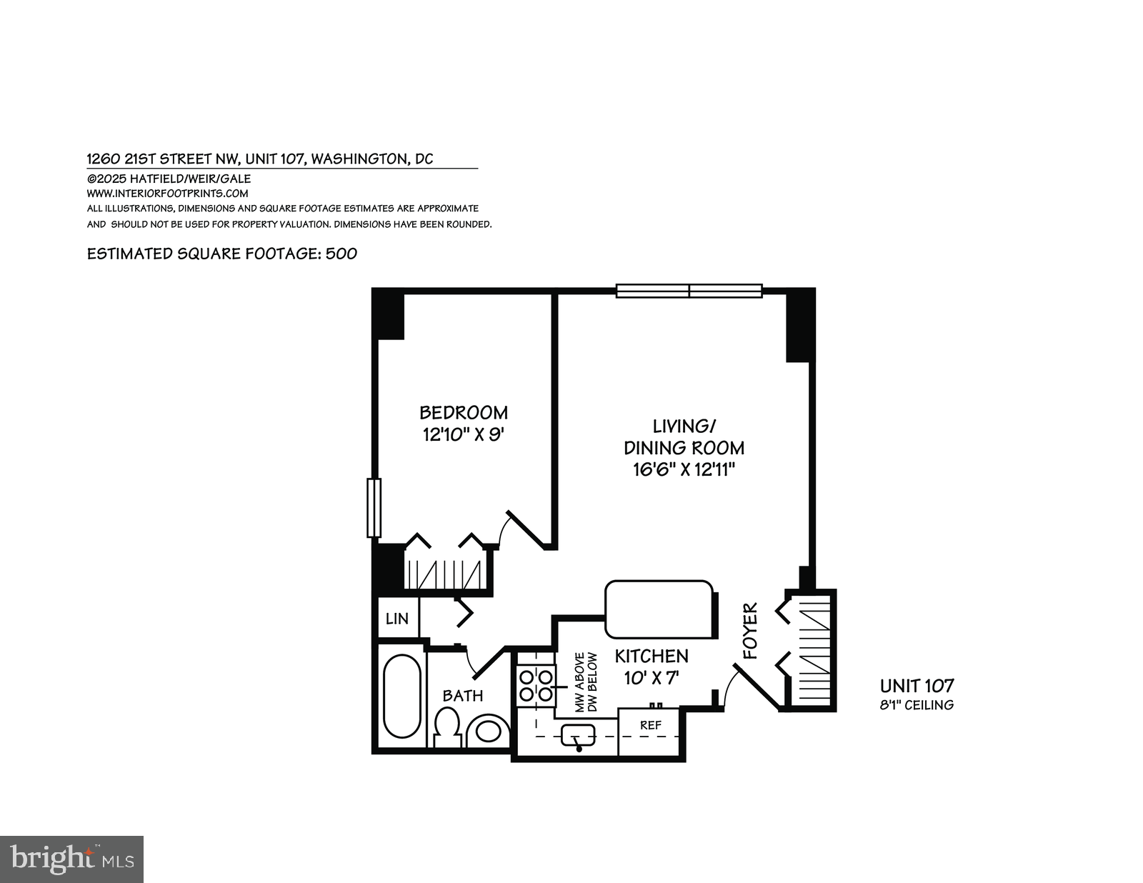 1260 21st Street Northwest, Unit 107 Washington, DC 20036 - Photo 23 of 23 Floor 1
