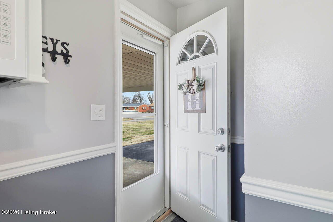 8814 Terry Road Louisville, KY 40258 - Photo 19 of 47 Back door leads to carport