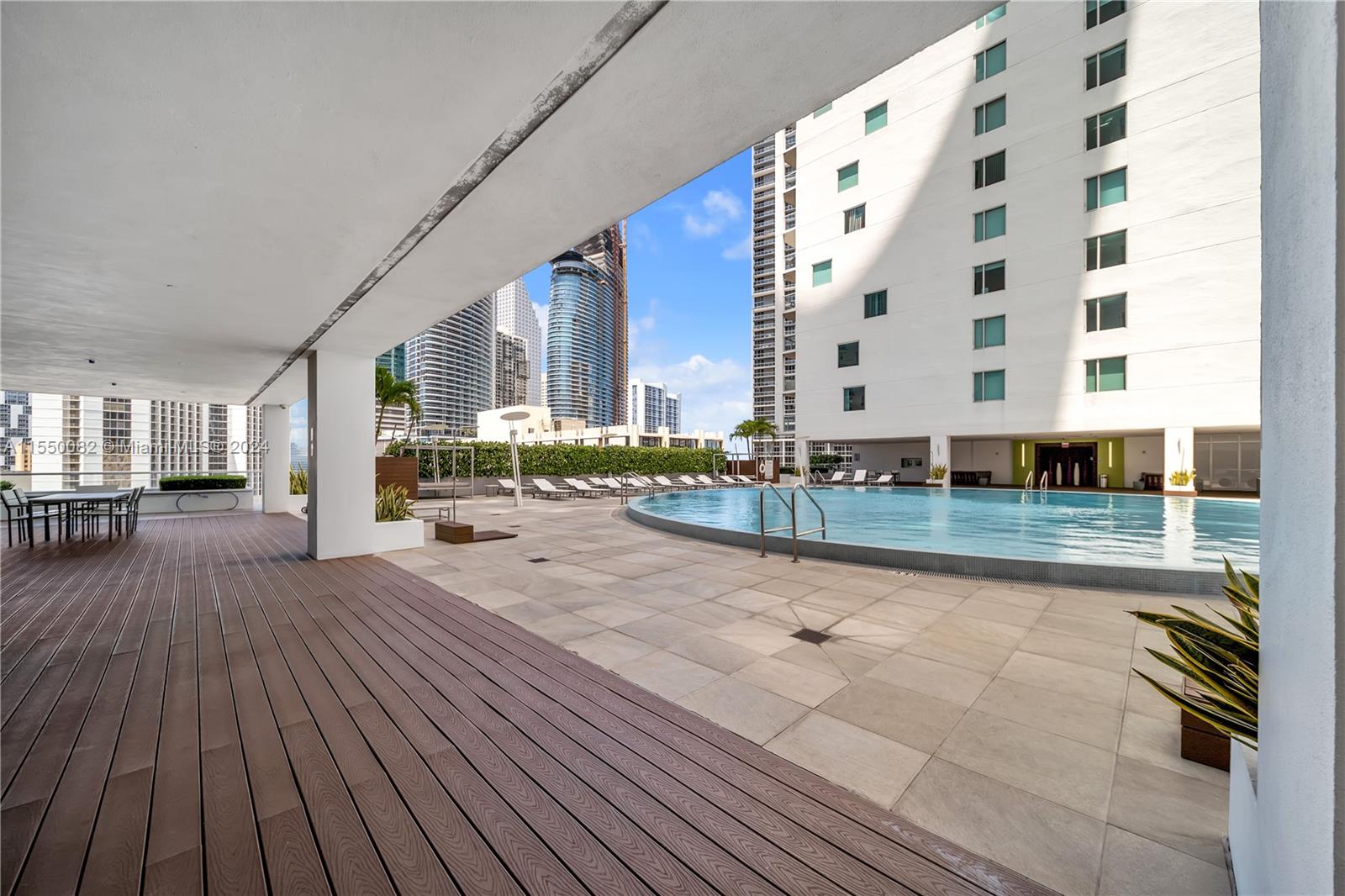 Brickell Miami, FL 33131 - Photo 46 of 61 a view of an swimming pool with outdoor space