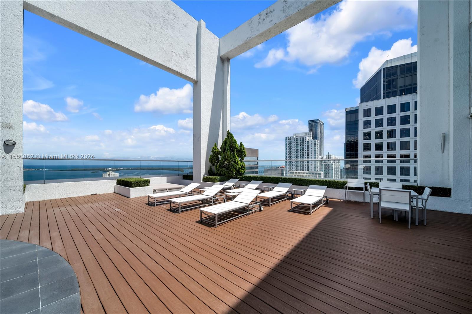 Brickell Miami, FL 33131 - Photo 49 of 61 a outdoor space with patio the couches and pool view