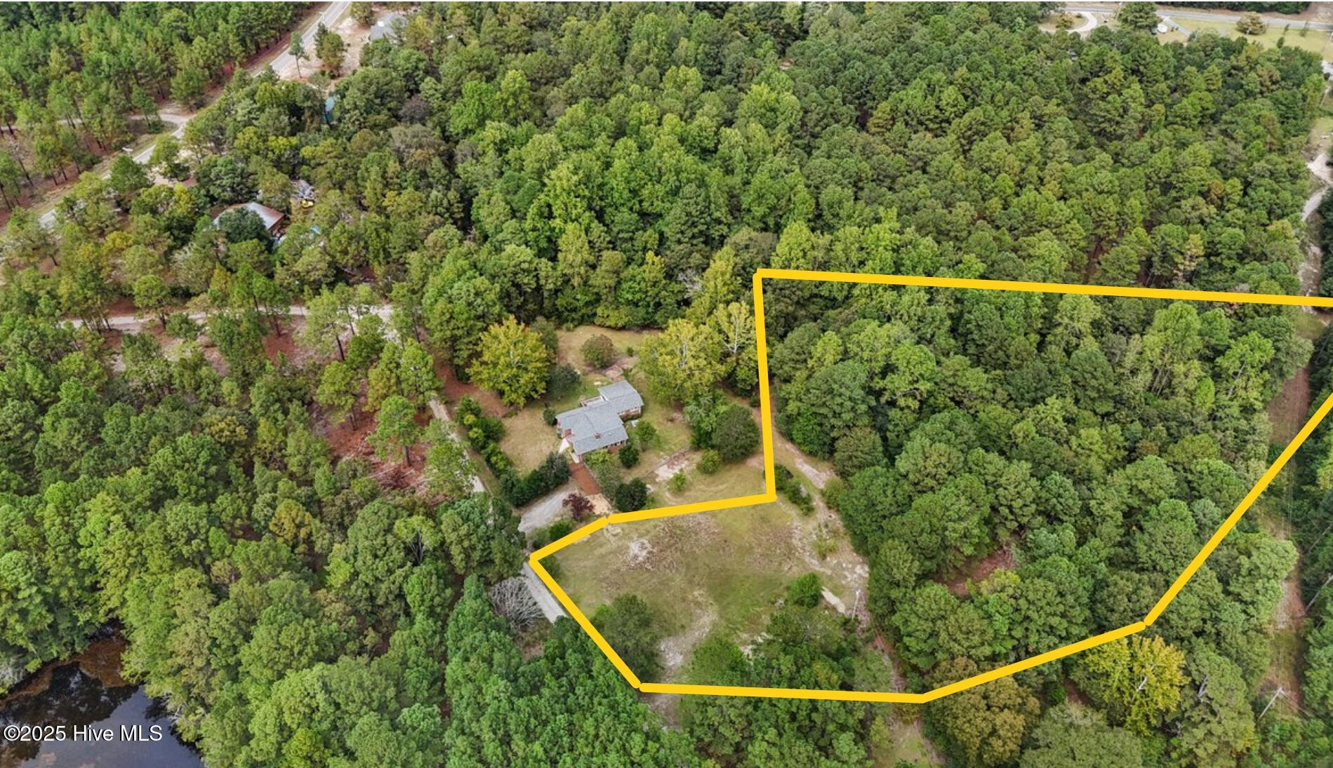 Tbd Bluebird Lane West End, NC 27376 - Photo 1 of 5 5 Acre Parcel - TBD Bluebird Yellow Line