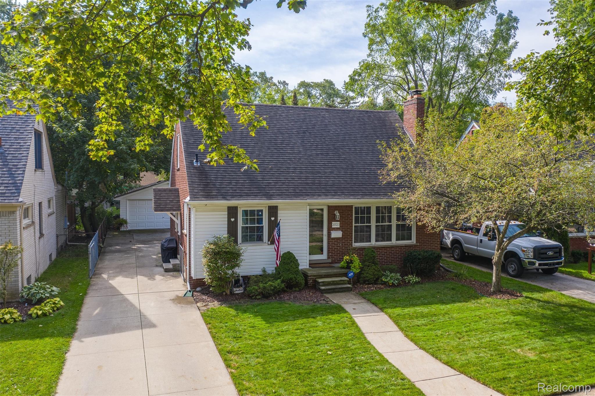 2023 Rosemont Road Berkley, MI 48072 - Photo 2 of 43 Great curb appeal on a beautiful tree lined street.