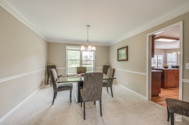 1805 Marne Road Bolingbrook, IL 60490 - Photo 7 of 27 a view of a dining room with furniture window and outside view