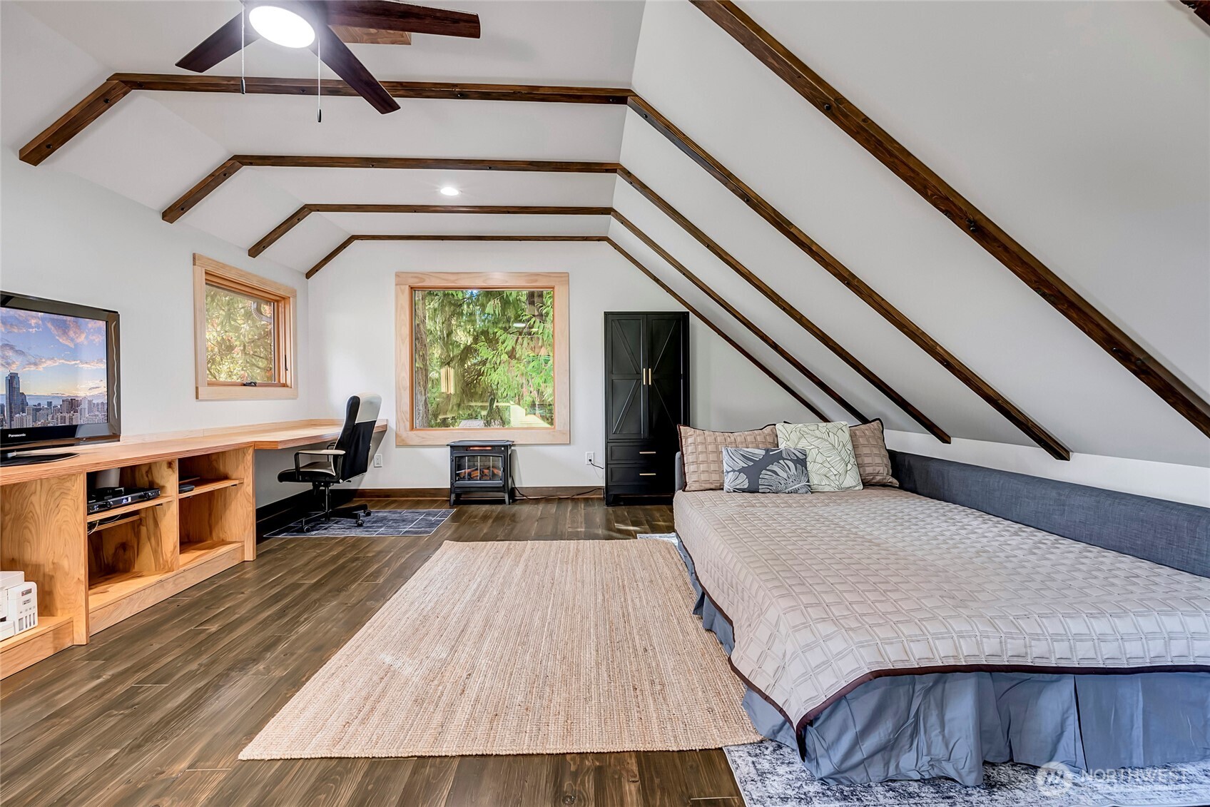 24123 7th Avenue West Bothell, WA 98021 - Photo 23 of 29 a living room with furniture and a wooden floor