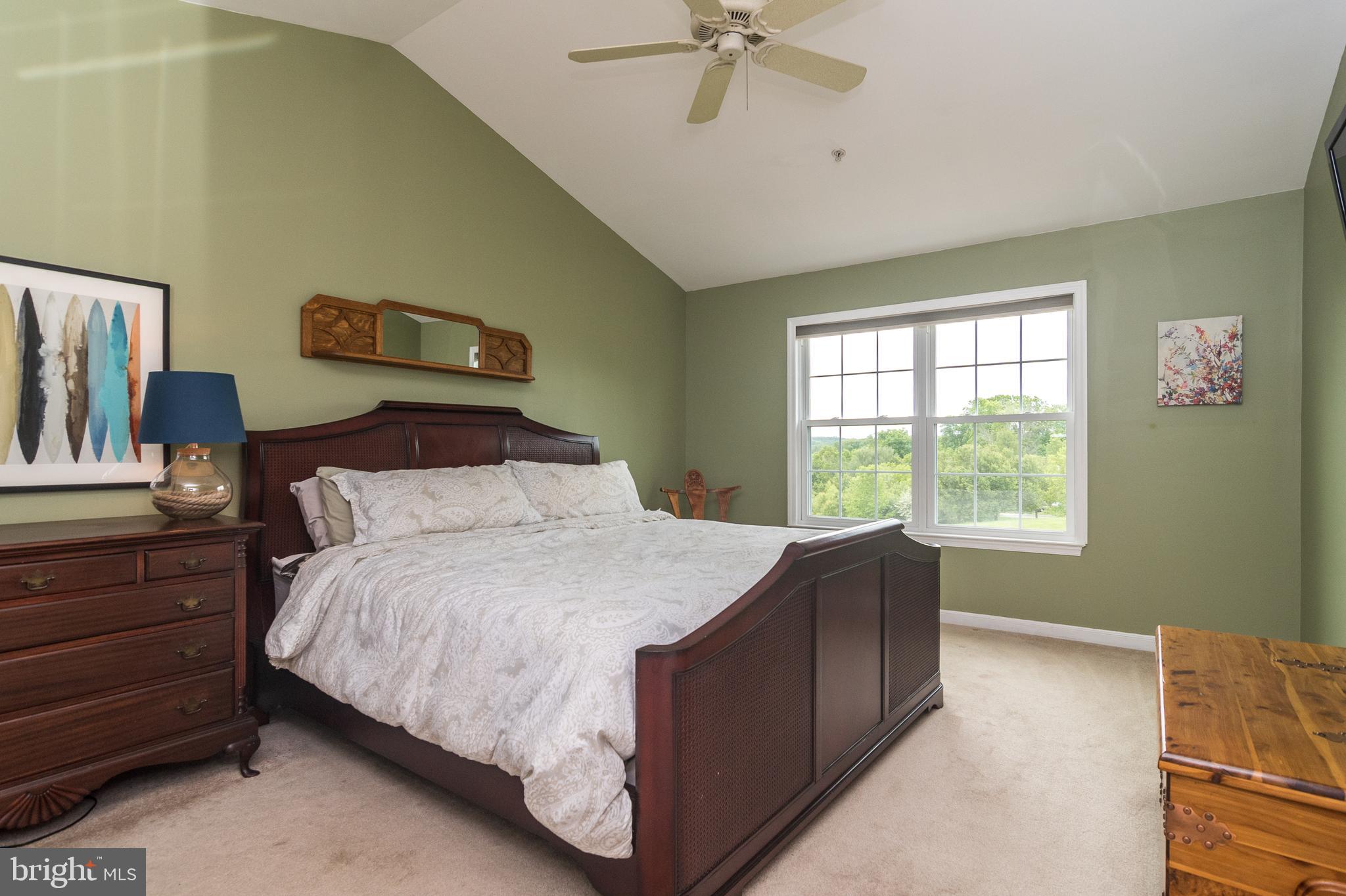 4545 Old Oak Road Doylestown, PA 18902 - Photo 22 of 40 Master Bedroom with Cathedral Ceiling