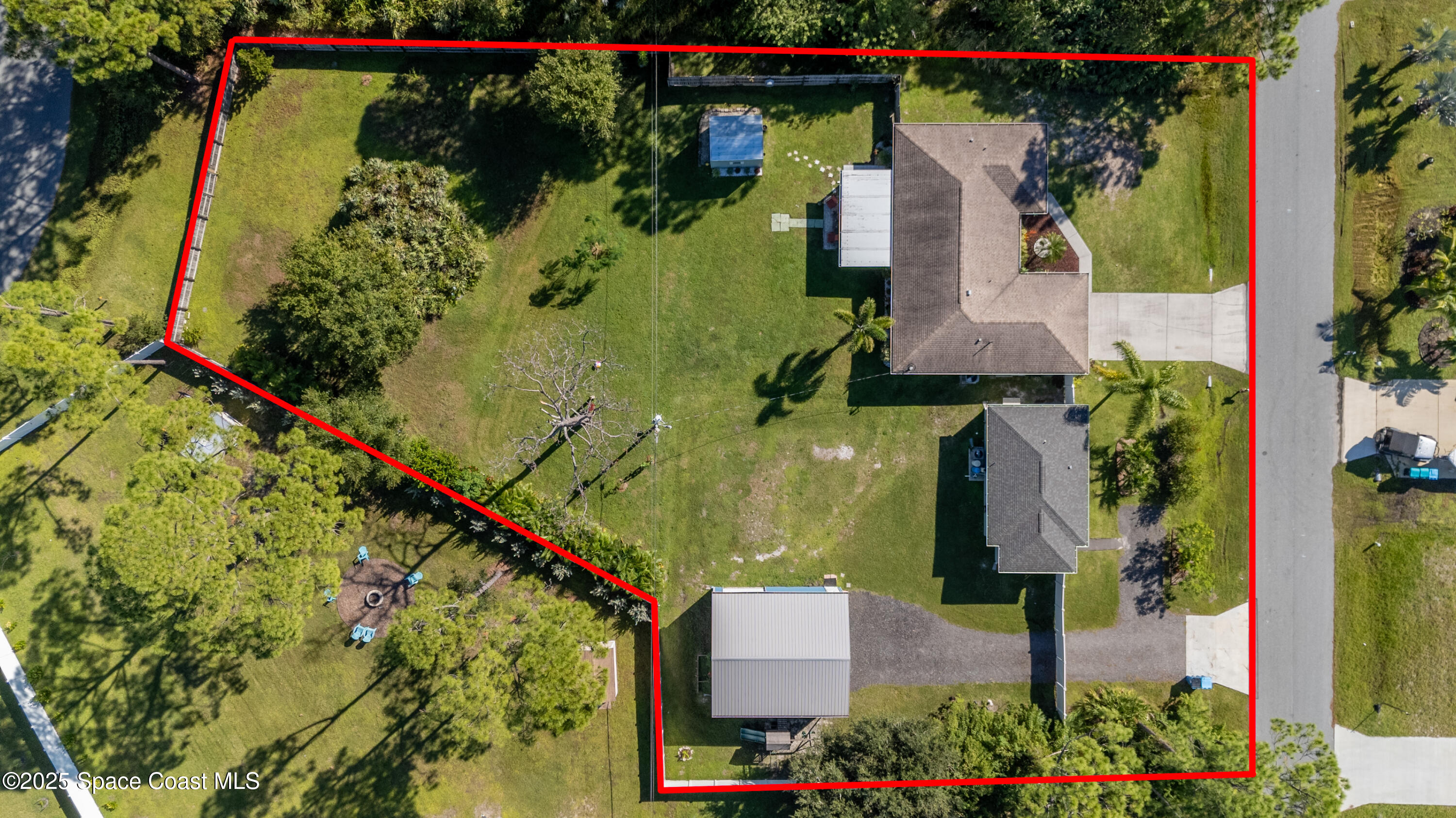 813 Tedder Road Southeast Palm Bay, FL 32909 - Photo 4 of 54 Aerial Perimeter