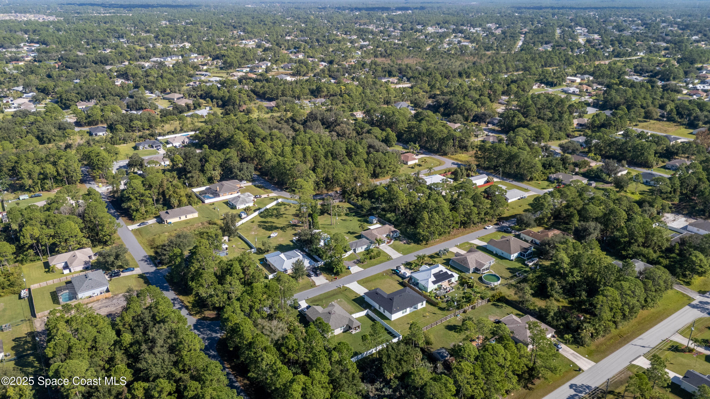 813 Tedder Road Southeast Palm Bay, FL 32909 - Photo 48 of 54 Aerial - 2