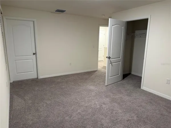 a view of empty room