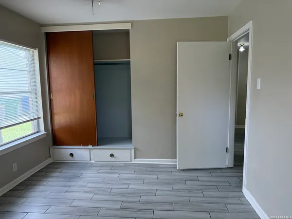 a view of an entryway door