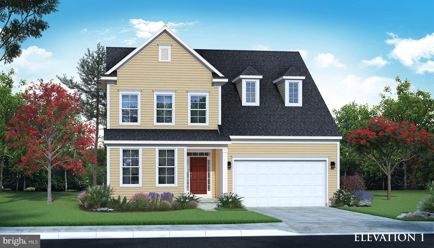 830 Reagans Road Frederick, MD 21702 - Photo 2 of 24 a front view of a house with a yard and garage