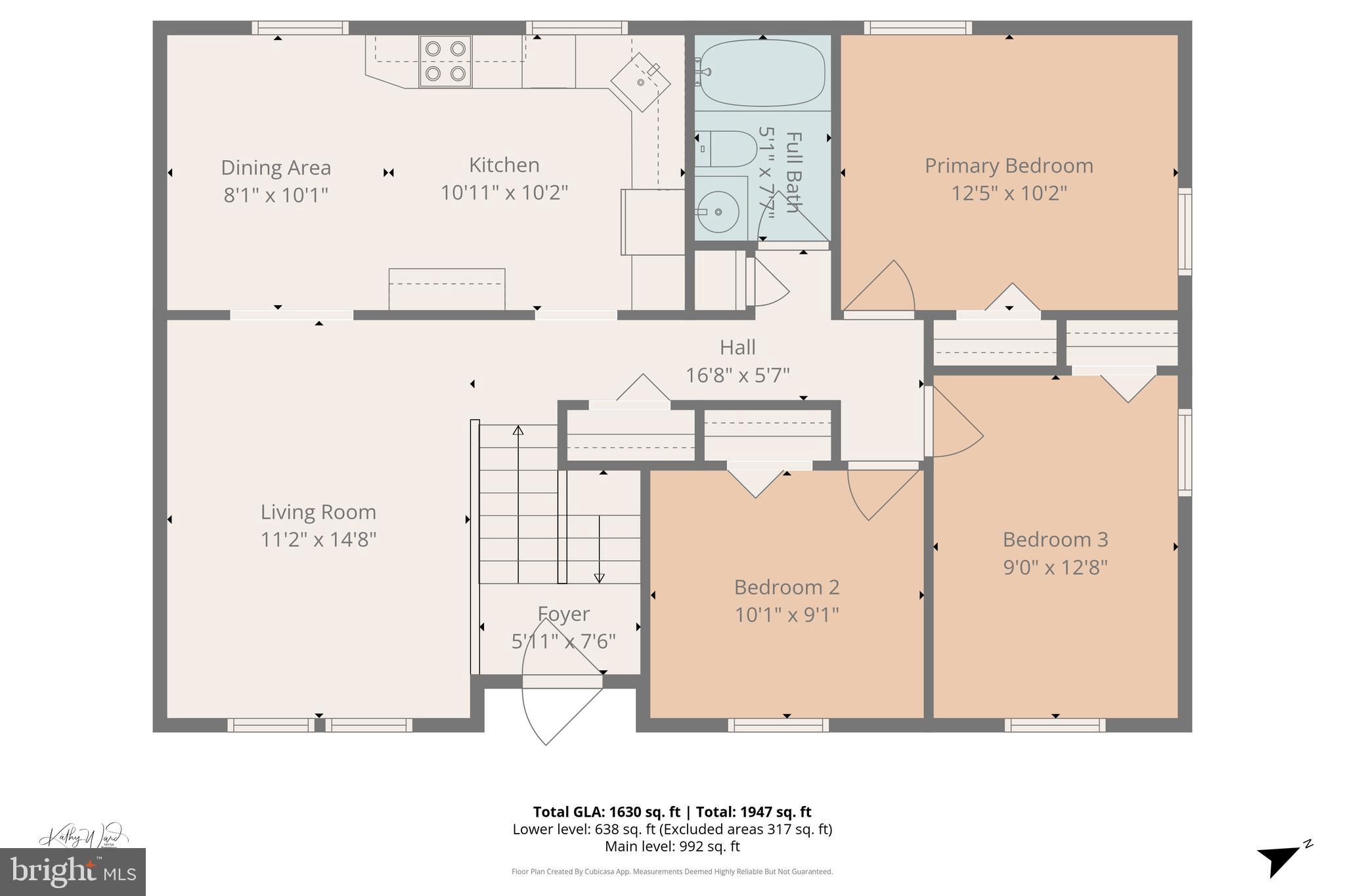 982 Fall Cir Way Gambrills, MD 21054 - Photo 30 of 32 Floor Plan: Main Level
