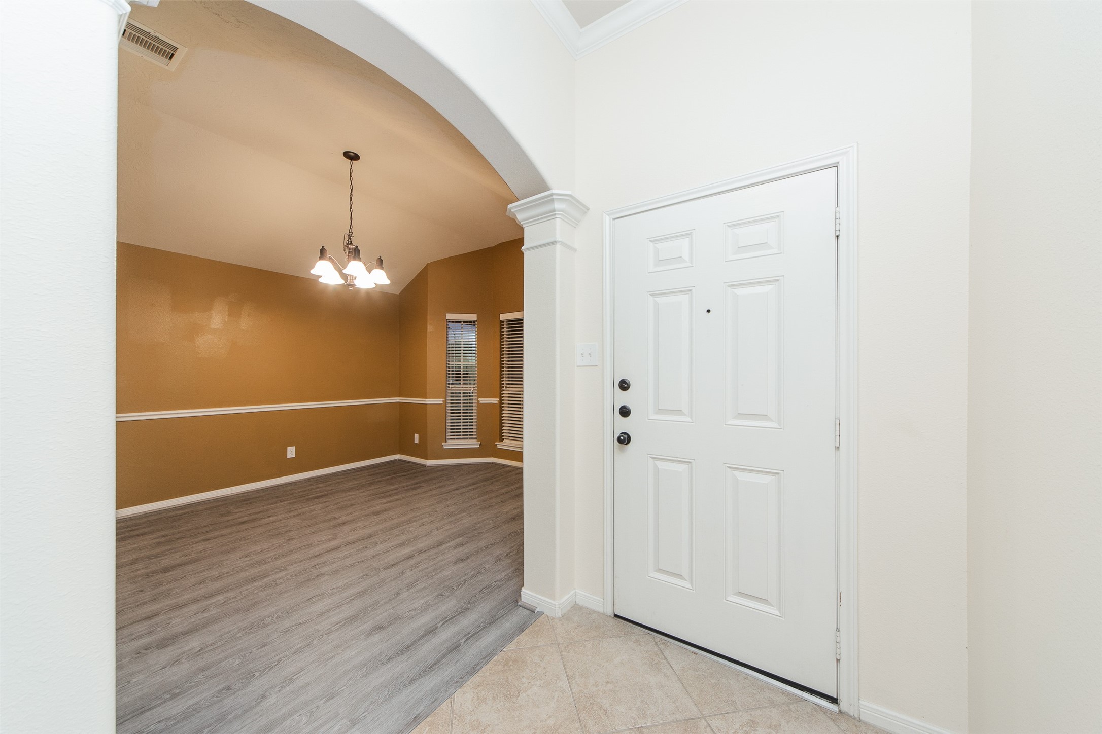 3418 Lily Ranch Drive Katy, TX 77494 - Photo 4 of 24 a view of empty room with wooden floor