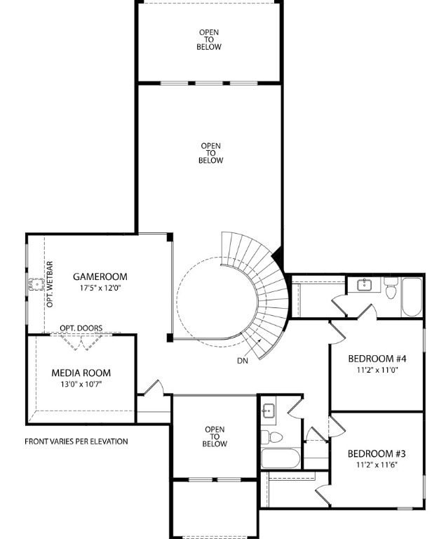 2033 Morning Mist Drive Georgetown, TX 78628 - Photo 3 of 9 a picture of a book and a bed