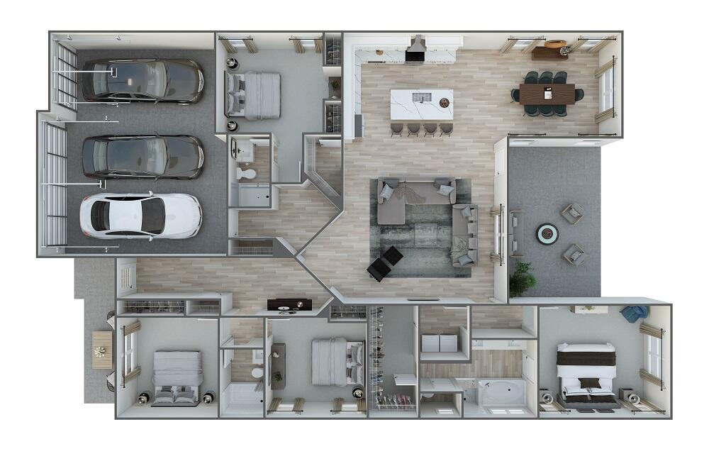 20 Mackenzie Lane, Unit LOT 34 Freeport, FL 32439 - Photo 50 of 50 view of living room