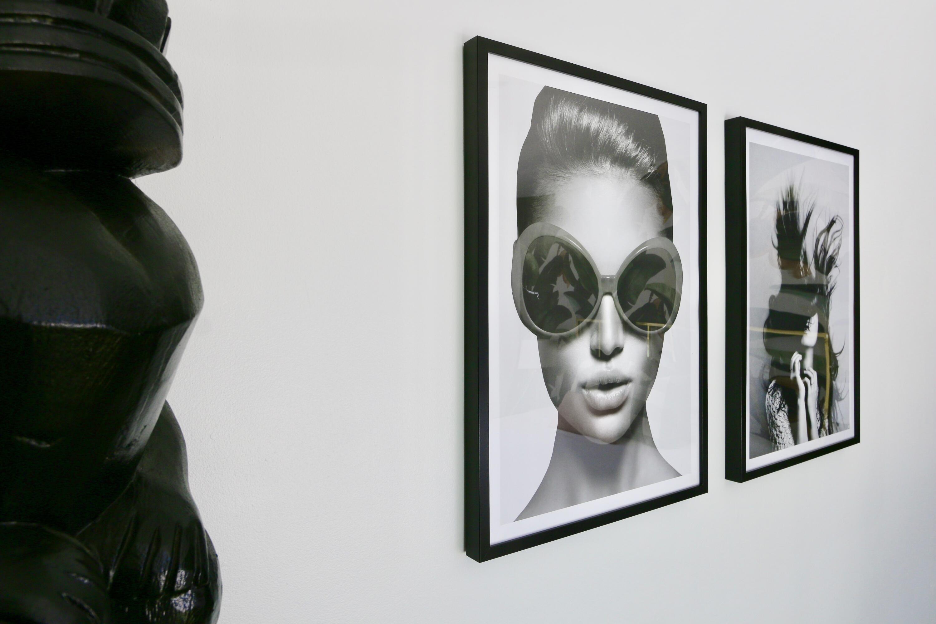 598 South Grenfall Road Palm Springs, CA 92264 - Photo 17 of 35 a view of a hallway with a washer and dryer