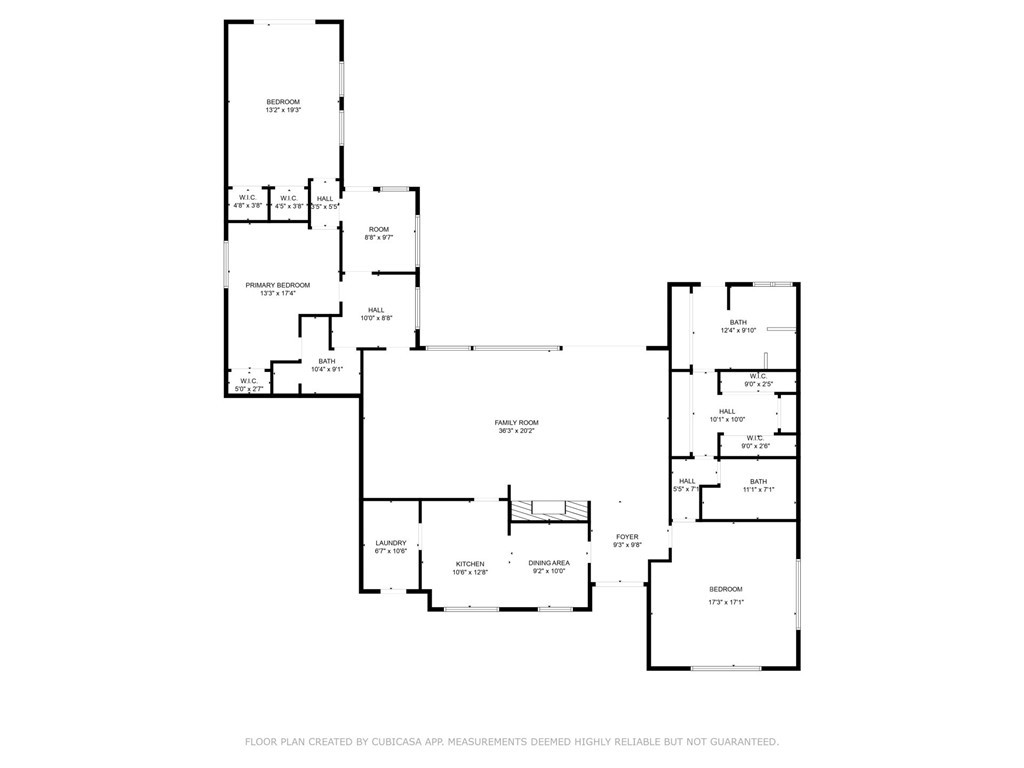 4907 Cliffside Drive Riverside, CA 92506 - Photo 29 of 29 a picture of floor plan