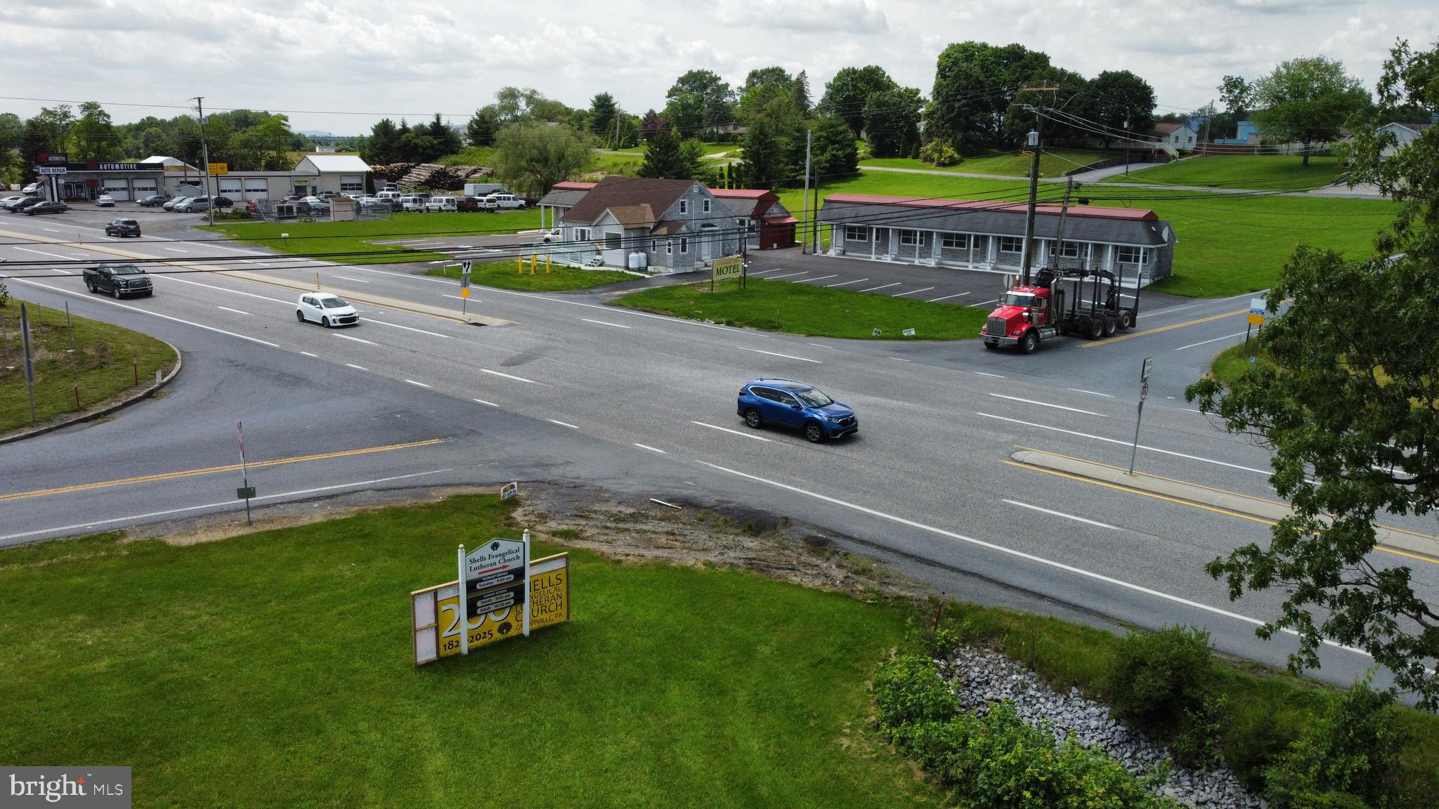 2570 Sand Beach Road Grantville, PA 17028 - Photo 19 of 19 an aerial view of a house with a yard