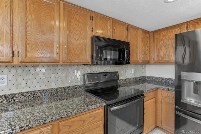 a view of an entryway with a chandelier