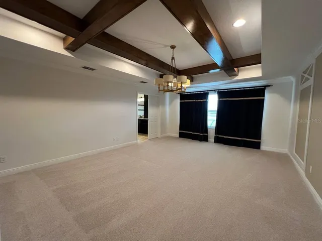 a view of empty room