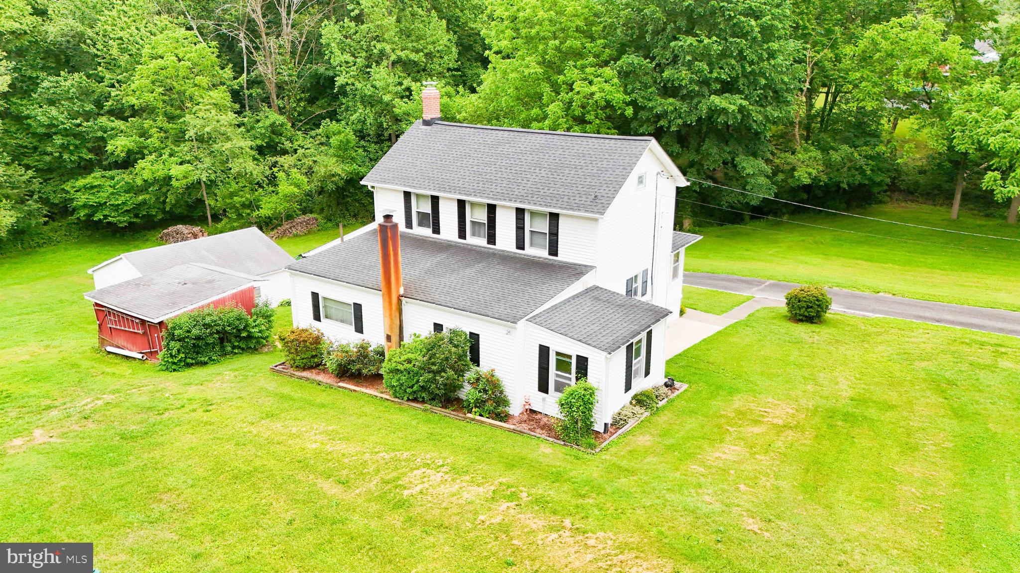 147 Darlington Road Havre de Grace, MD 21078 - Photo 6 of 52 an aerial view of a house with swimming pool and a yard