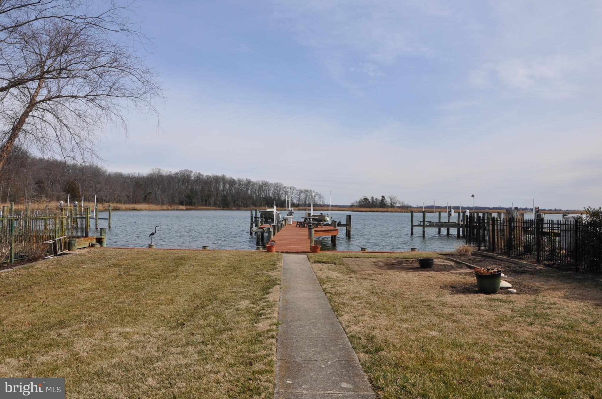 3641 Branhum Road Edgewater, MD 21037 - Photo 5 of 18 Private pier with two boat lifts and jet ski lift