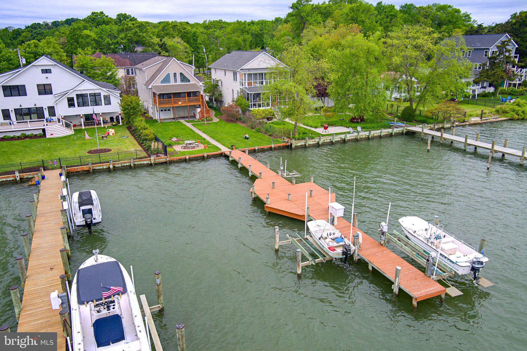 3641 Branhum Road Edgewater, MD 21037 - Photo 52 of 63 Charming waterfront homes with docks.