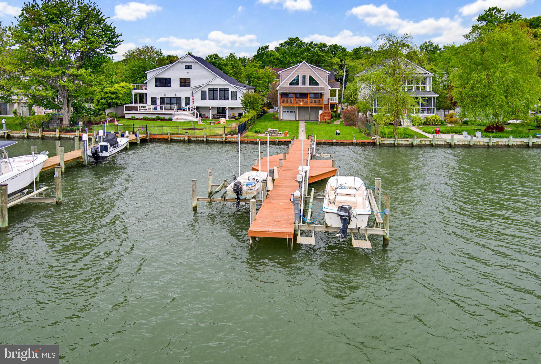 3641 Branhum Road Edgewater, MD 21037 - Photo 53 of 63 Charming waterfront homes with docks.