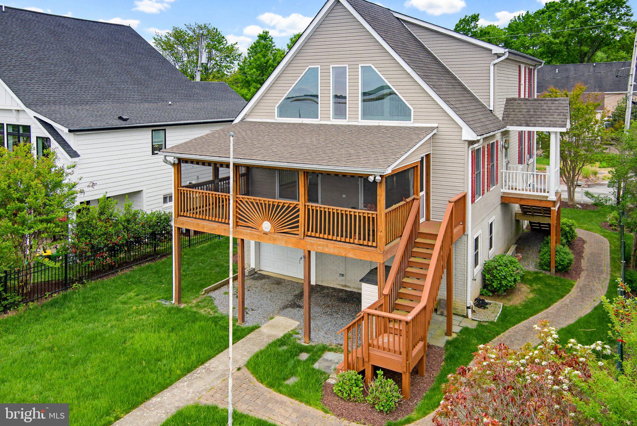 3641 Branhum Road Edgewater, MD 21037 - Photo 55 of 63 Charming home with inviting deck.