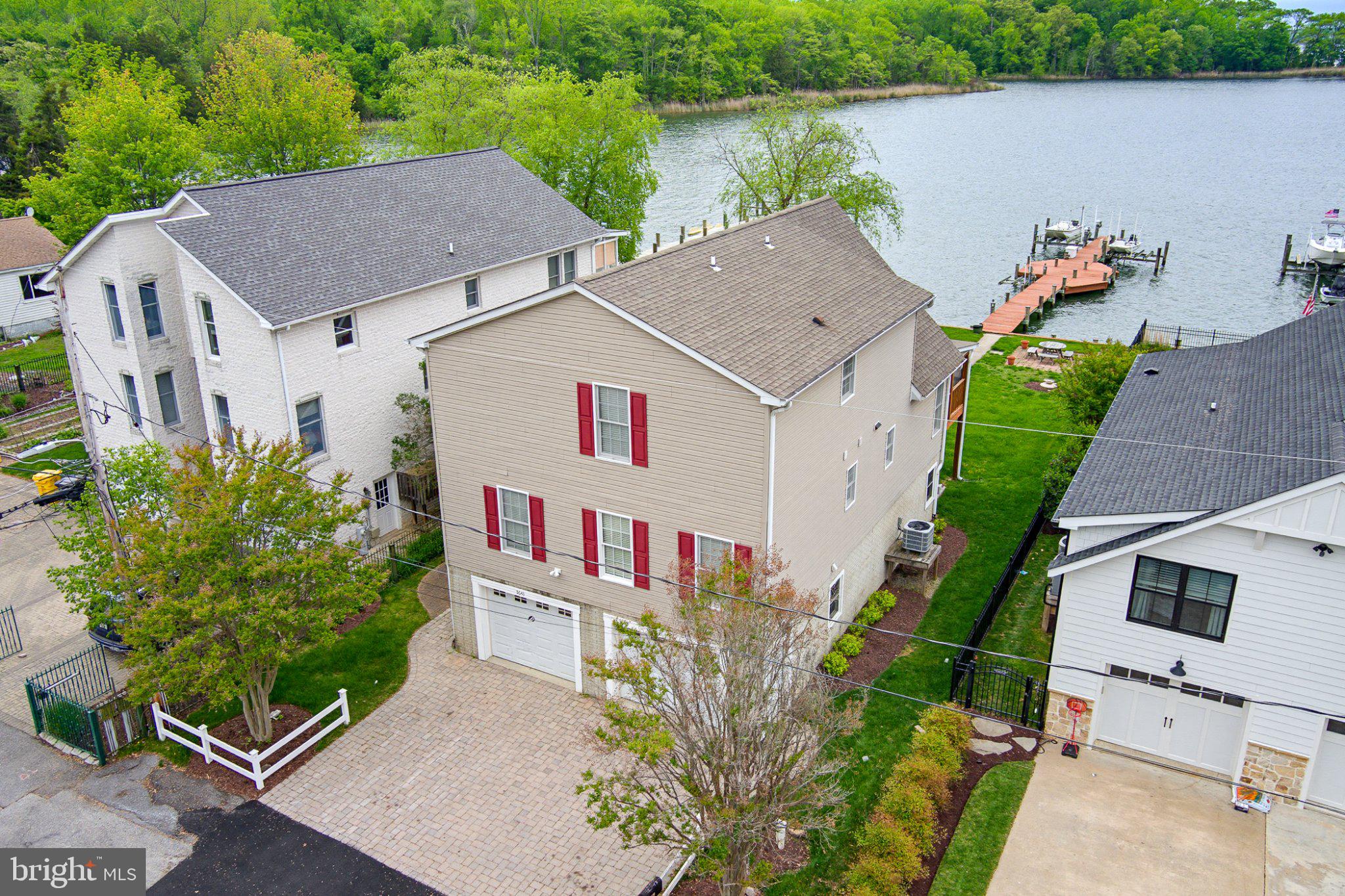 3641 Branhum Road Edgewater, MD 21037 - Photo 58 of 63 Charming waterfront home with lush greenery.