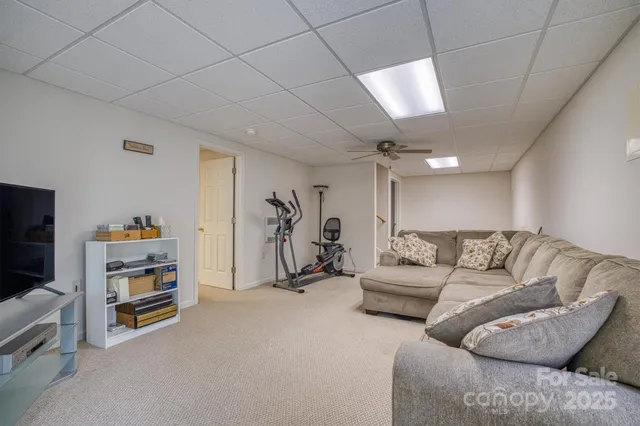 a front view of house with yard and seating area