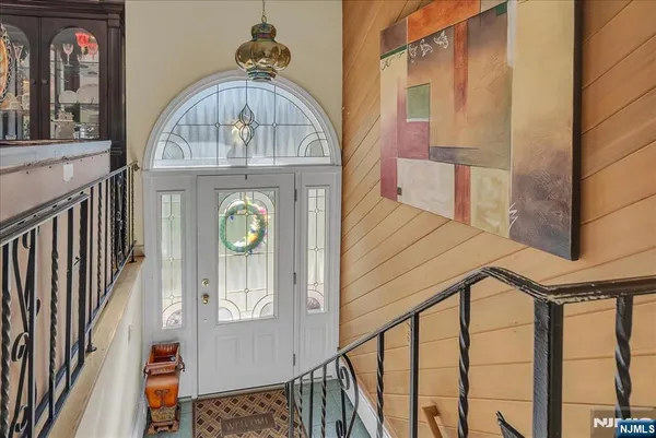 a living room filled with furniture