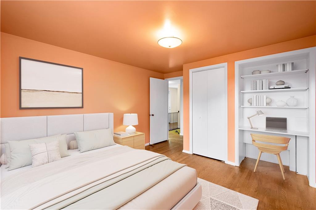 1413 Terrace Drive Pittsburgh, PA 15228 - Photo 43 of 50 a bedroom with a bed and a table in it