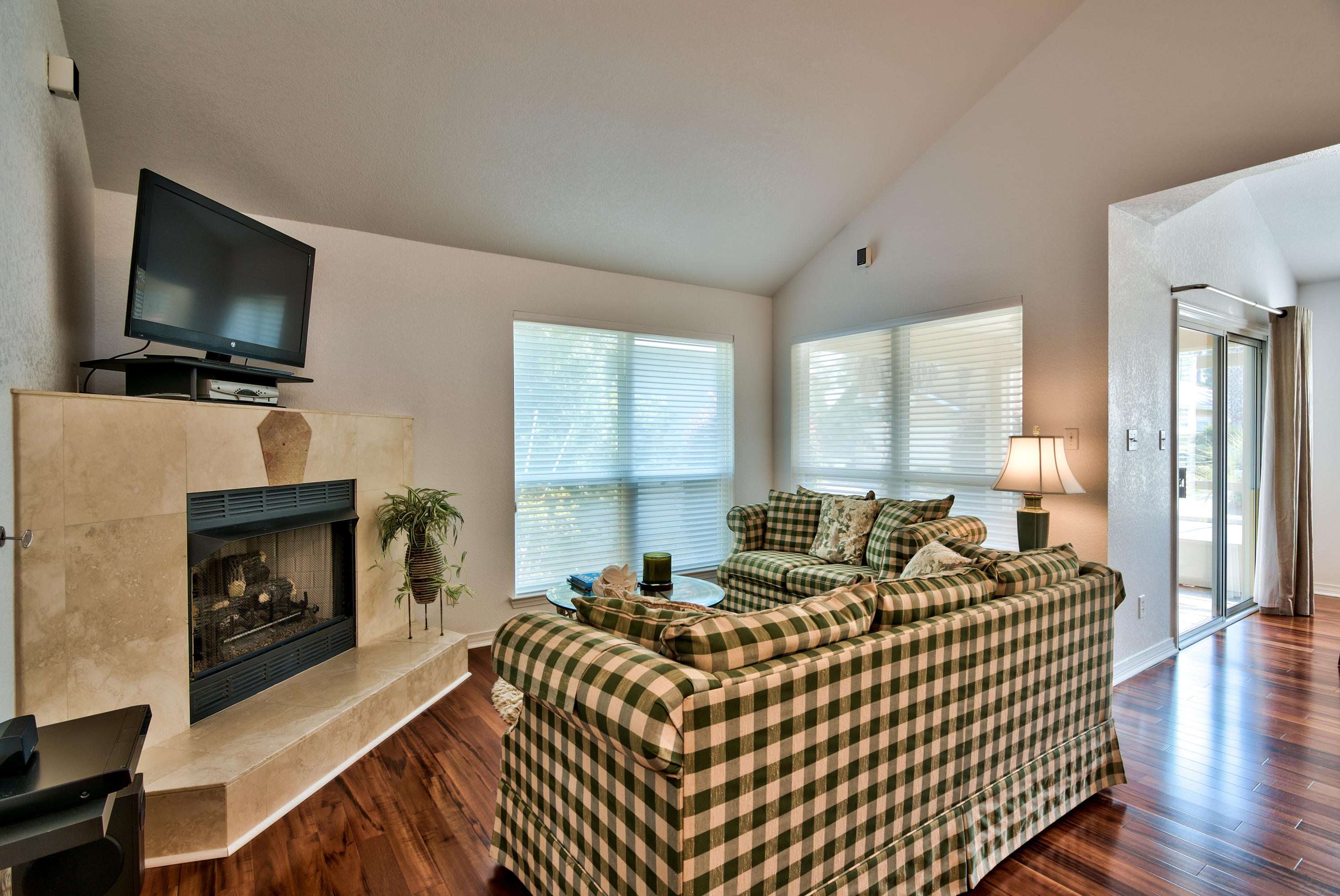 77 Legion Park Loop Miramar Beach, FL 32550 - Photo 6 of 25 a bedroom with a bed and a flat screen tv