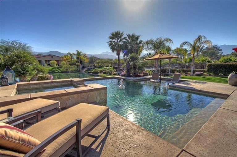 3 Via Santa Elena Rancho Mirage, CA 92270 - Photo 1 of 33 a view of a swimming pool with a patio