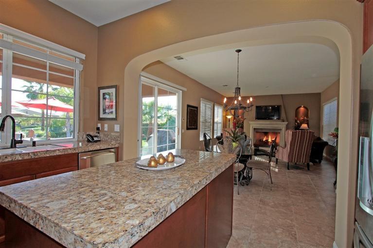 3 Via Santa Elena Rancho Mirage, CA 92270 - Photo 20 of 33 a view of a dining room with furniture window and outside view