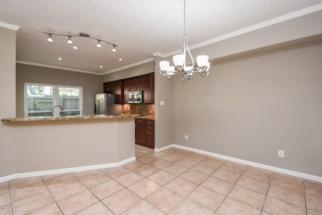 a view of kitchen and window