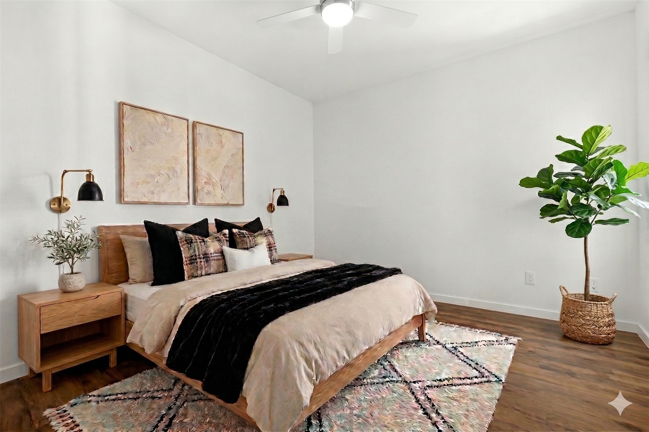 4801 Springdale Road, Unit 1005 Austin, TX 78723 - Photo 13 of 32 Virtually staged bedroom.