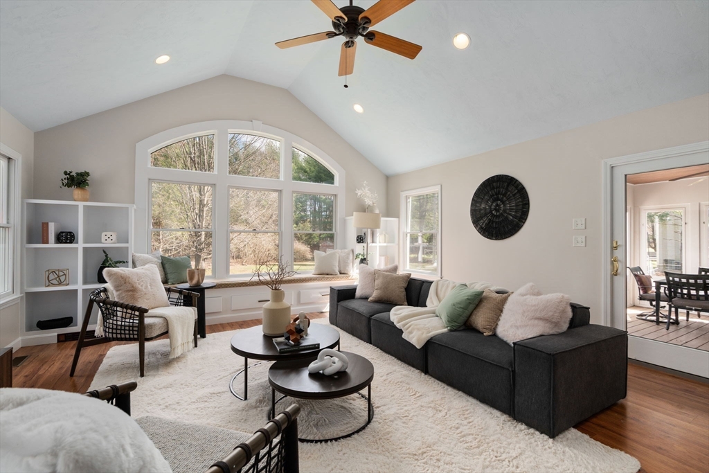 16 Blacksmith Drive Medfield, MA 02052 - Photo 16 of 40 a living room with furniture and a large window
