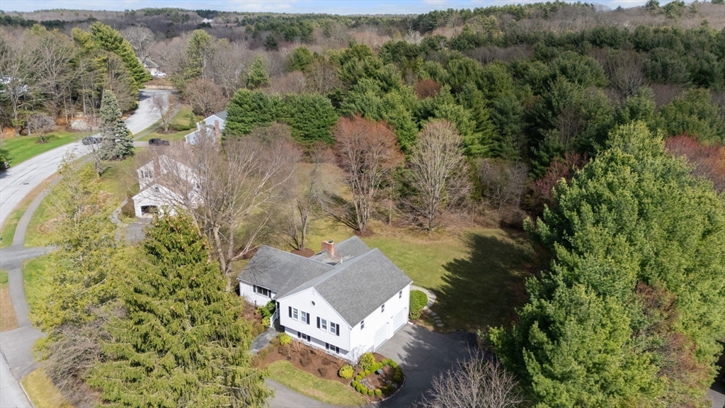 16 Blacksmith Drive Medfield, MA 02052 - Photo 40 of 40 an aerial view of a house with a yard