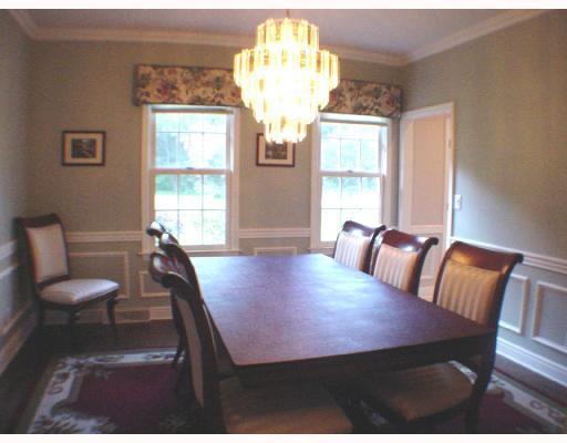 482 Ross Road Eighty Four, PA 15330 - Photo 5 of 16 Dining Room. Rich moldings enhance the ceiling and side walls...the floors are oak hardwood. The custom window treatments (blinds underneath) will stay.