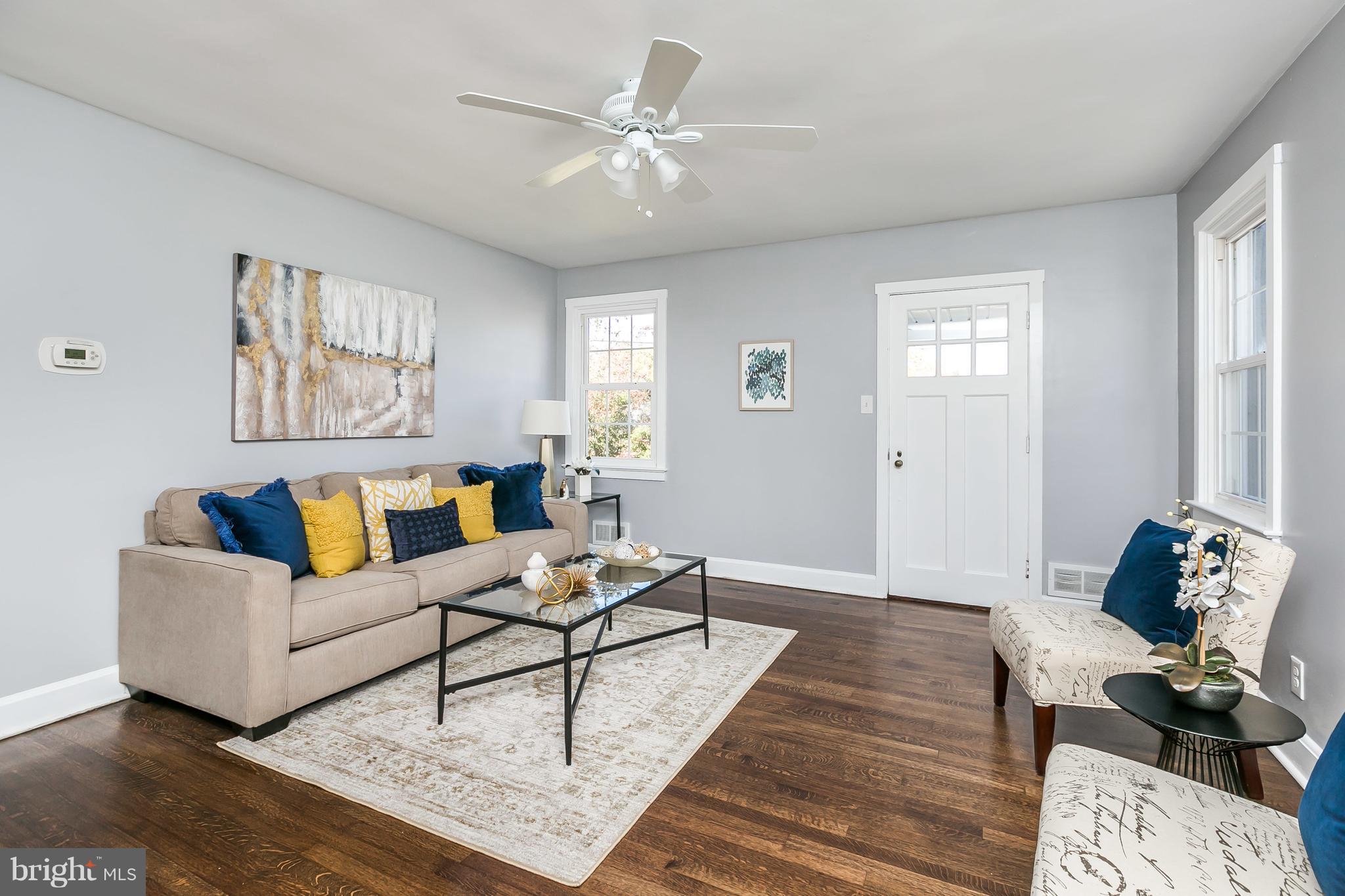7509 Flinty Plains Road Baltimore, MD 21244 - Photo 2 of 29 Refinished original White Oak floors on main level