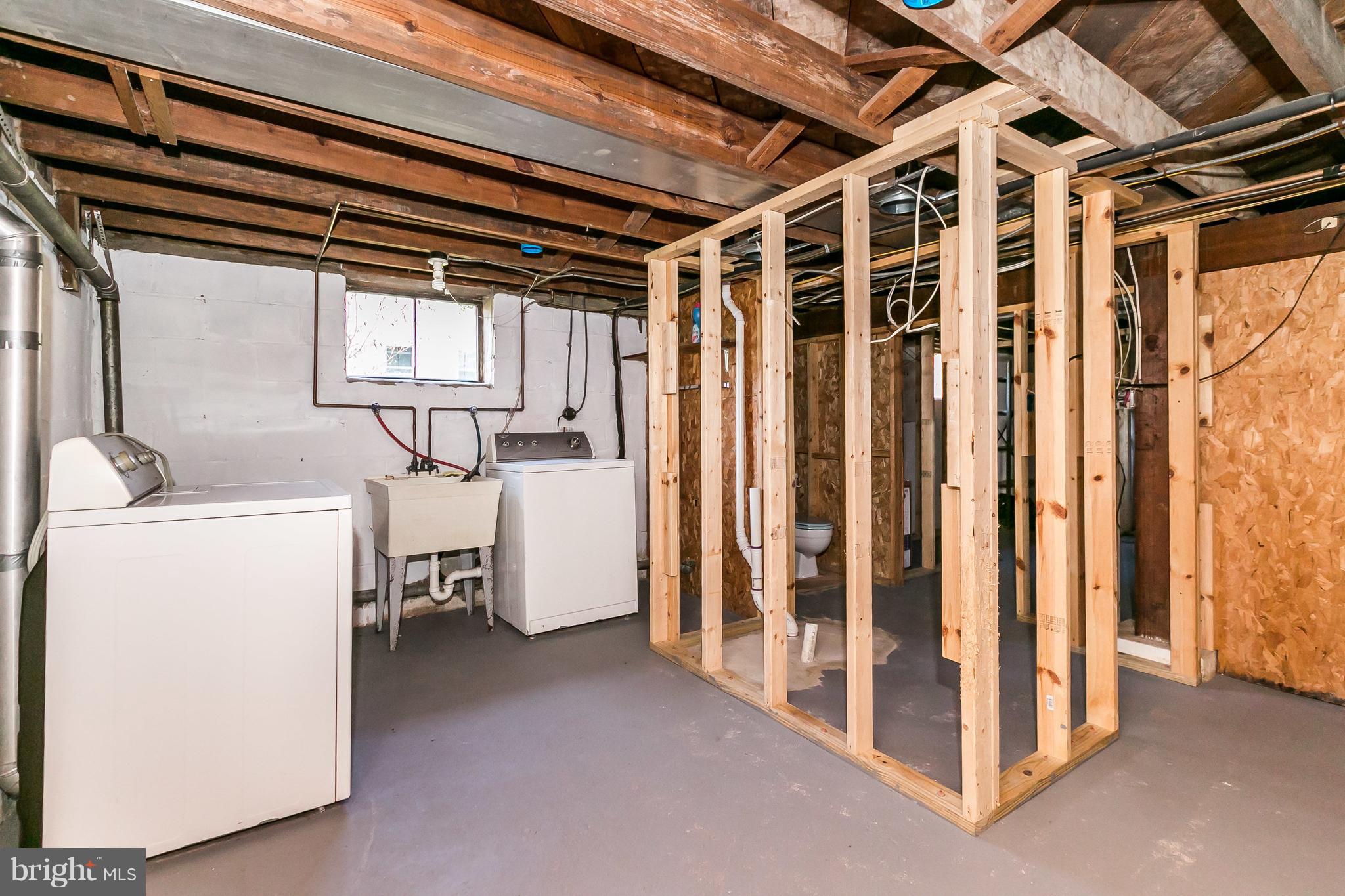 7509 Flinty Plains Road Baltimore, MD 21244 - Photo 21 of 29 Roughed in for separate Laundry Room