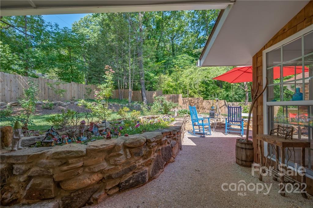 146 Hidden Hill Road Tryon, NC 28782 - Photo 26 of 43 a view of outdoor space yard and deck