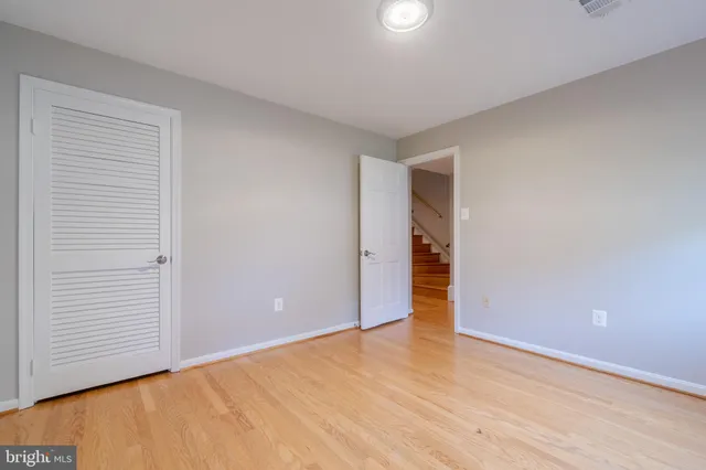 wooden floor in an empty room