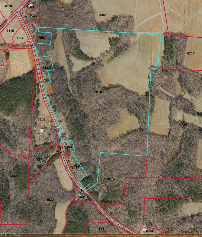 285 Mt Zion Road Pinnacle, NC 27043 - Photo 22 of 24 AERIAL MAP TAKE COPY WITH YOU WHEN PREVIEWING