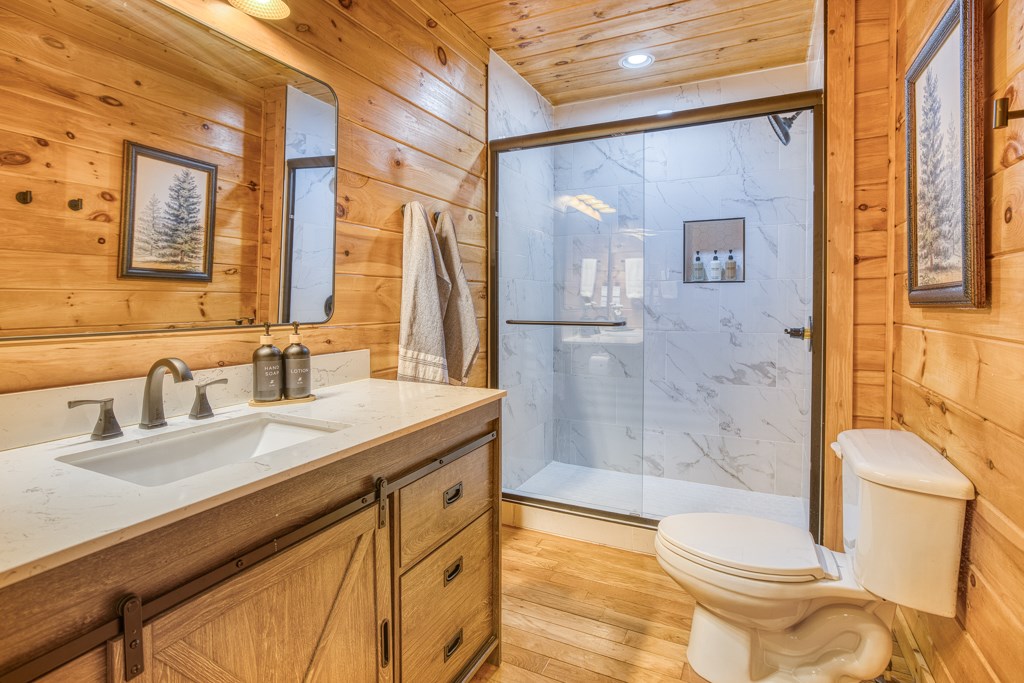 115 Cohutta Overlook Drive Blue Ridge, GA 30513 - Photo 23 of 66 Main Level Bathroom