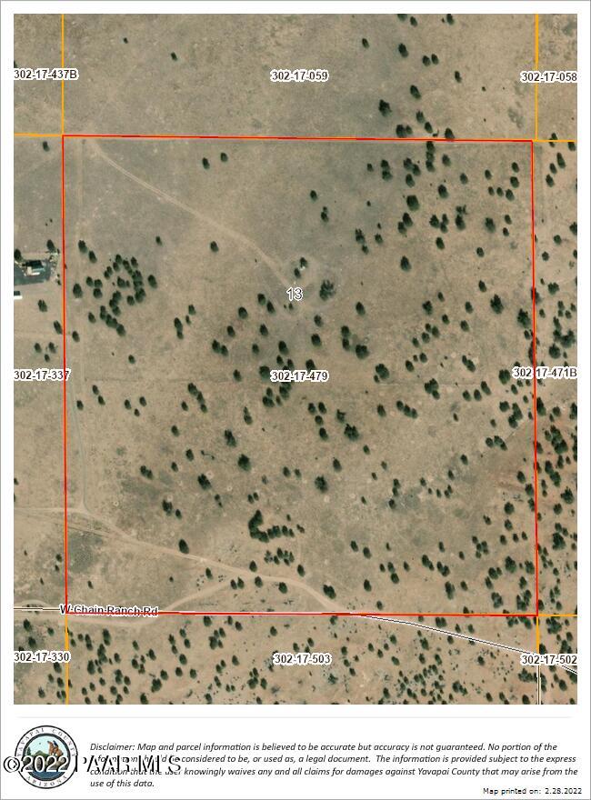 13 Southwest Chain Ranch Ash Fork, AZ 86320 - Photo 3 of 7 satellite image