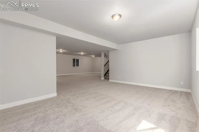 a view of empty room